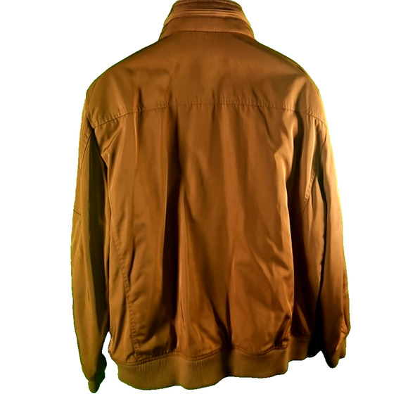 Tommy Hilfiger Men’s Brown (cooper) Bomber Jacket – Size 2XL – New With Tags - Picture 3 of 10